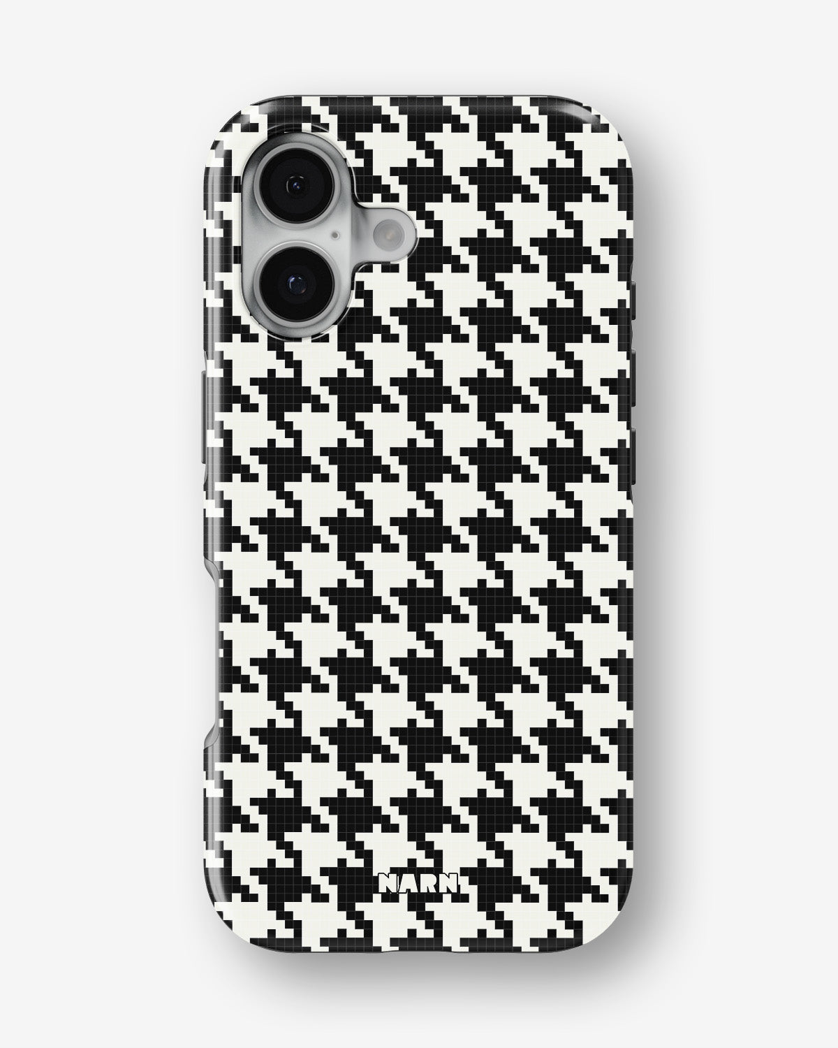 iPhone 16 Plus Tough Case – Houndstooth - View 1