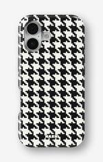 iPhone 16 Plus Tough Case – Houndstooth - View 1