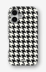 iPhone 16 Plus Tough Case – Houndstooth - View 1