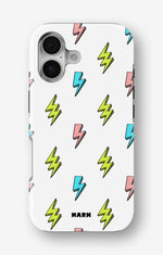 iPhone 16 Plus Tough Case – Lightning Bolts - View 1