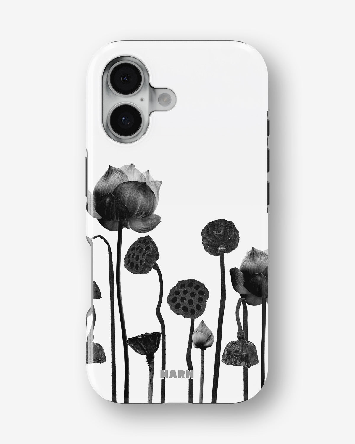 iPhone 16 Plus Tough Case – Lotus Blooms - View 1