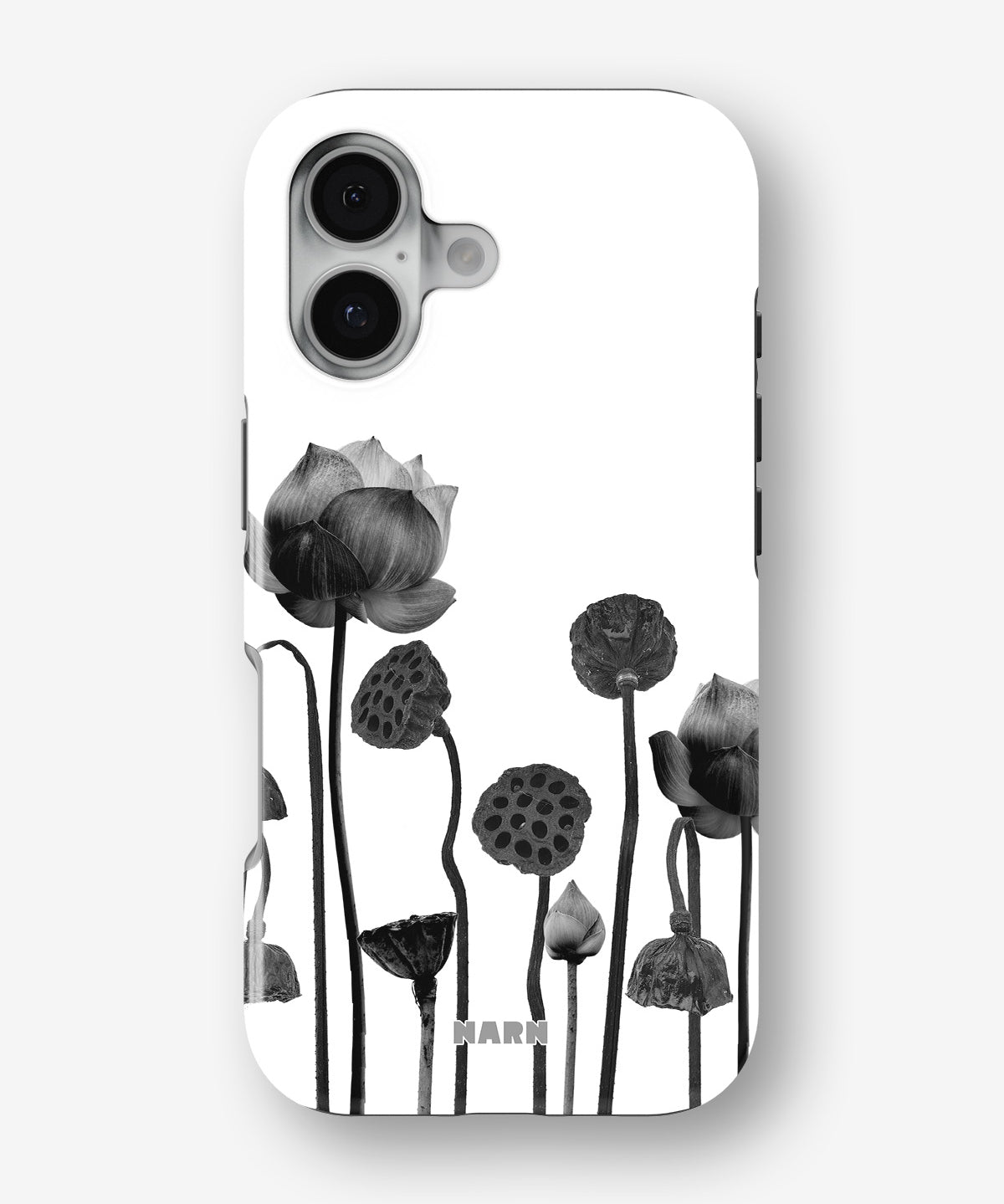 iPhone 16 Plus Tough Case – Lotus Blooms - View 1