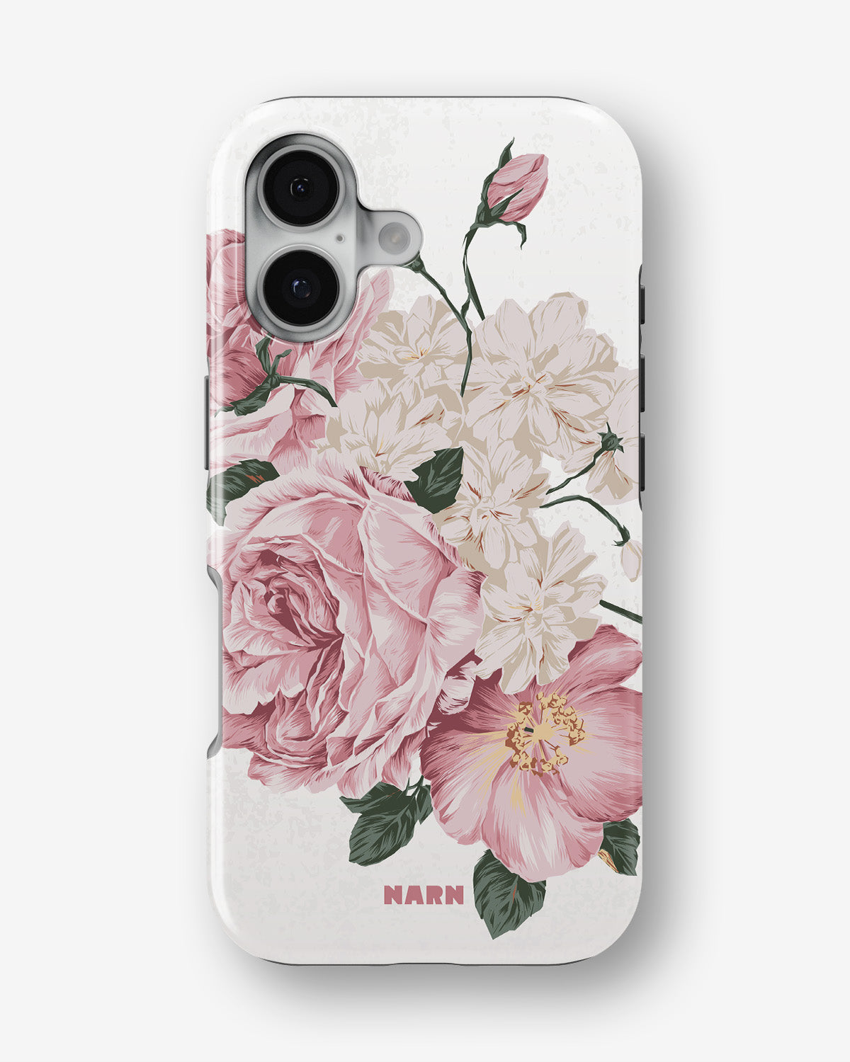 iPhone 16 Plus Tough Case – Roses - View 1