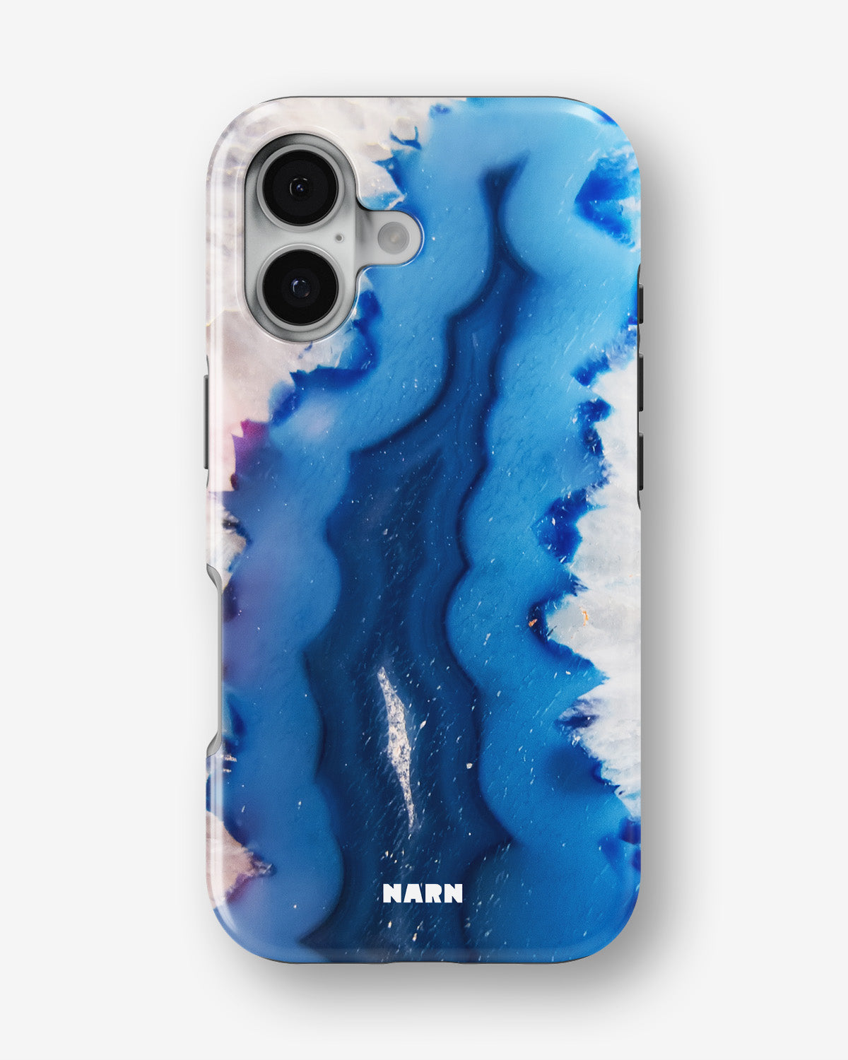 iPhone 16 Plus Tough Case – Blue Agate - View 1