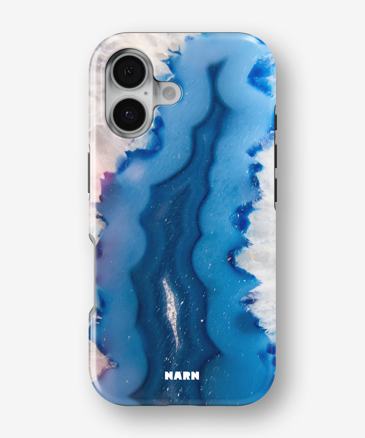 iPhone 16 Plus Tough Case – Blue Agate - View 1