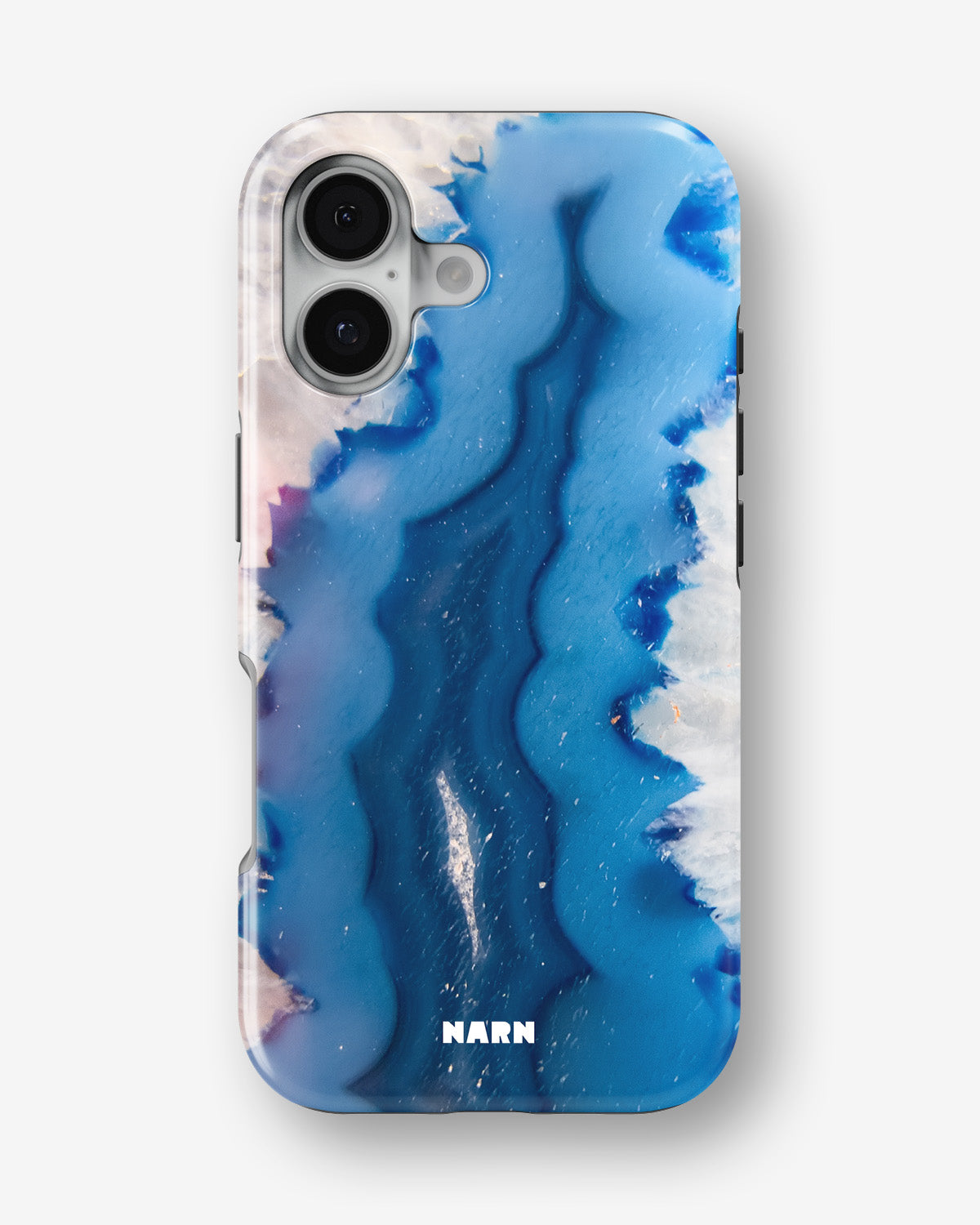 iPhone 16 Plus Tough Case – Blue Agate - View 1