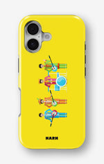 iPhone 16 Plus Tough Case – Beatles Yellow - View 1