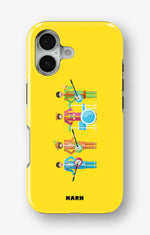 iPhone 16 Plus Tough Case – Beatles Yellow - View 1