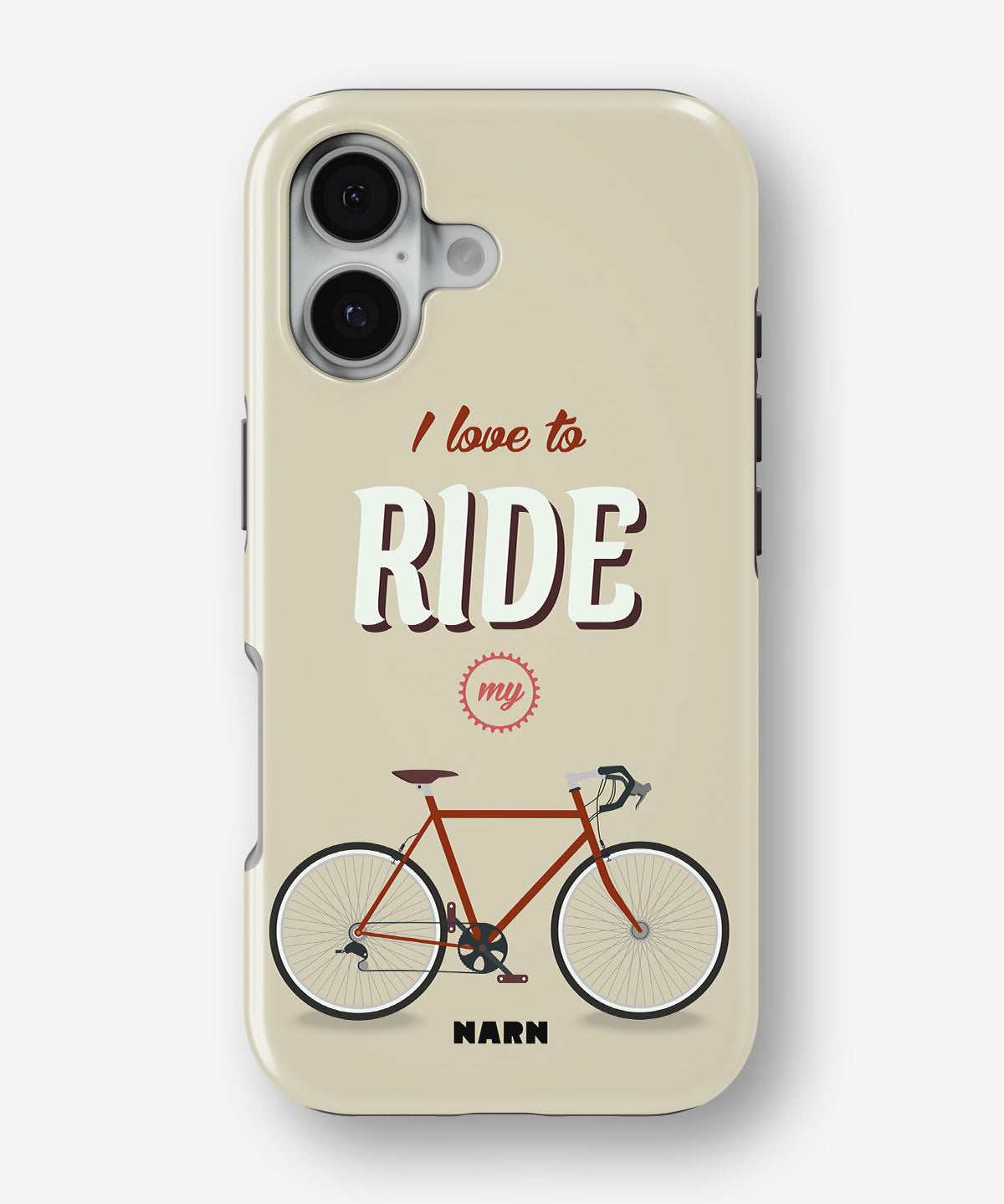 iPhone 16 Plus Tough Case – Ride My Bicycle - View 1