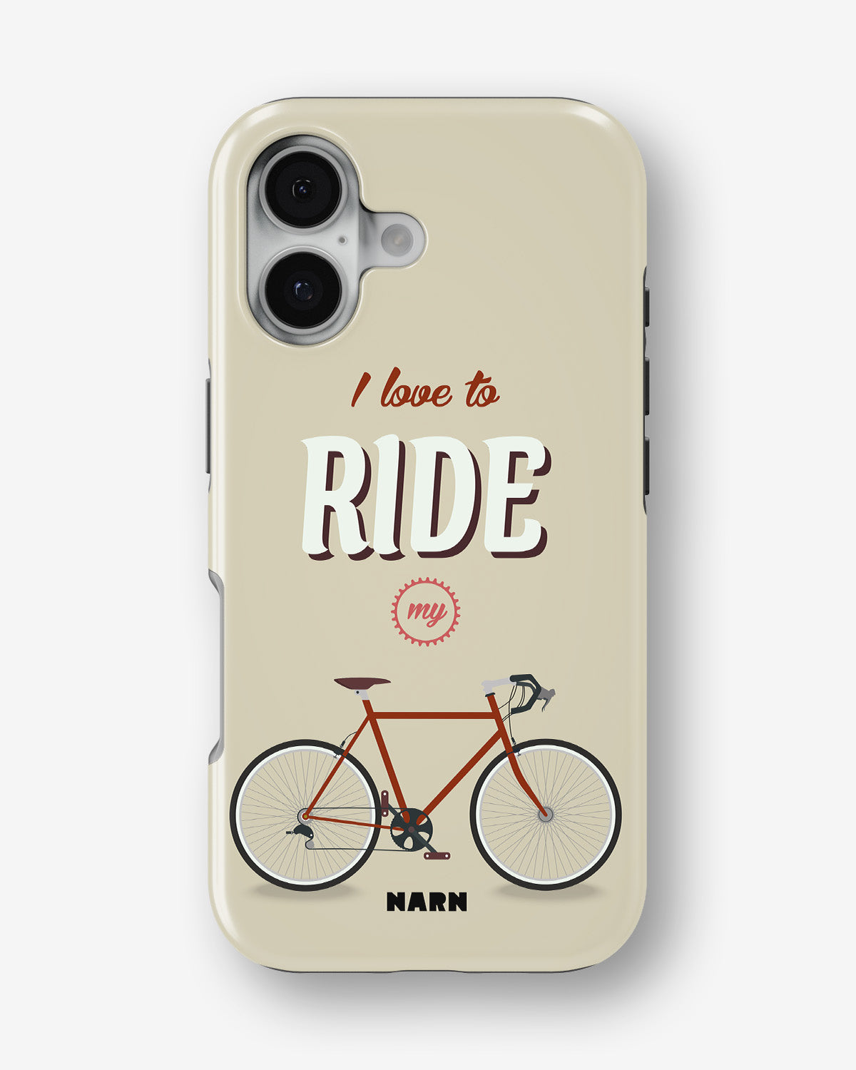 iPhone 16 Plus Tough Case – Ride My Bicycle - View 1