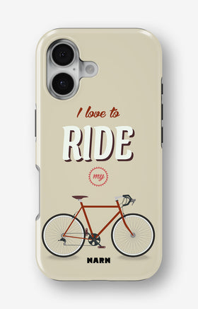 iPhone 16 Plus Tough Case – Ride My Bicycle - View 1