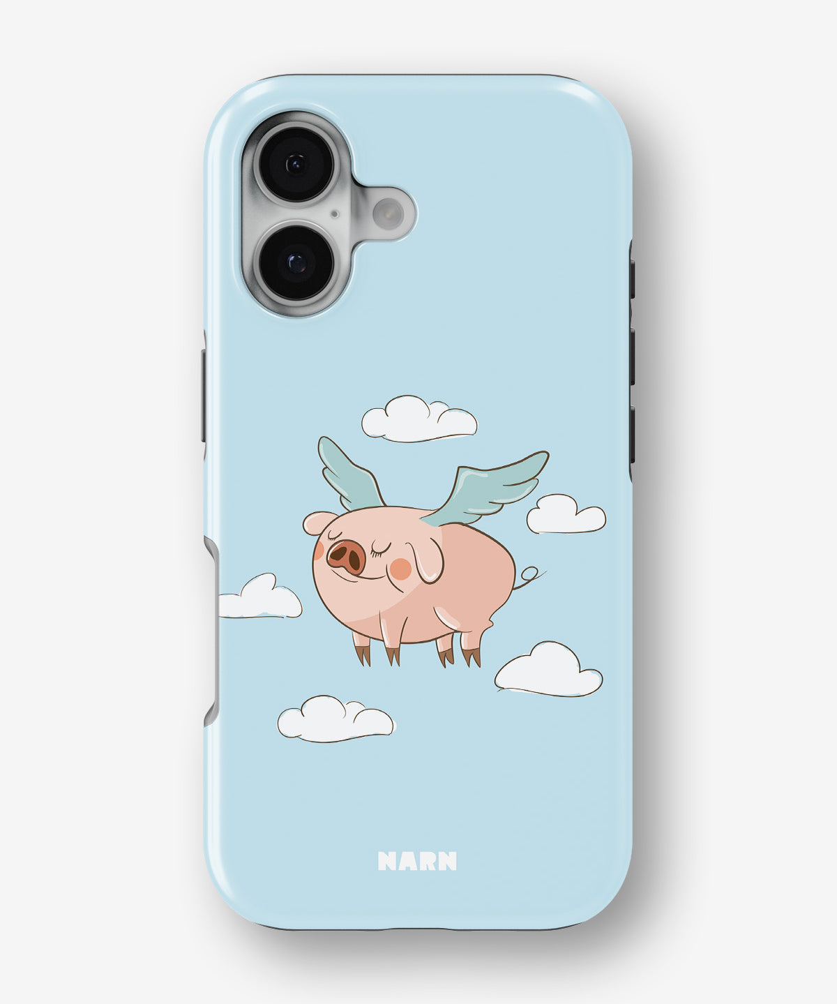 iPhone 16 Plus Tough Case – Dreamy Pig - View 1