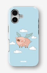 iPhone 16 Plus Tough Case – Dreamy Pig - View 1