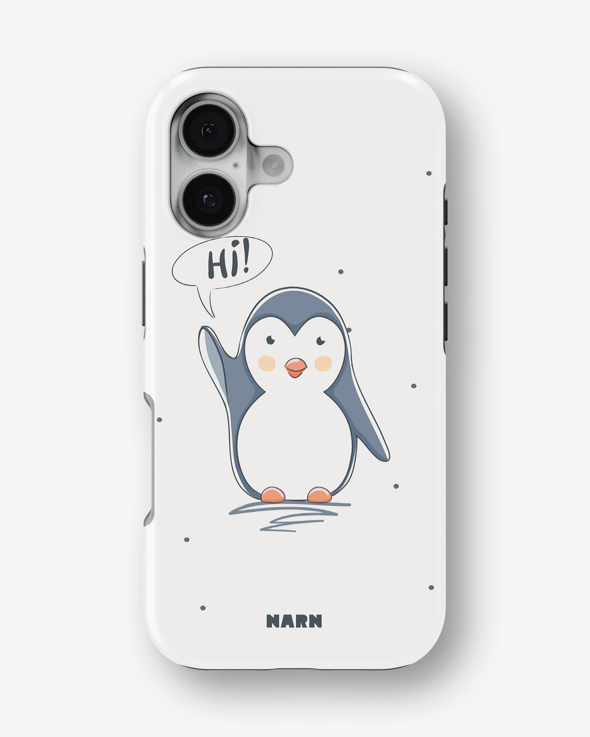 iPhone 16 Plus Tough Case – Cute Penguin - View 1