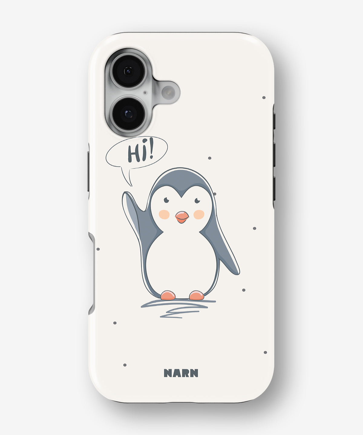 iPhone 16 Plus Tough Case – Cute Penguin - View 1