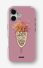 iPhone 16 Plus Tough Case – Champagne - View 1