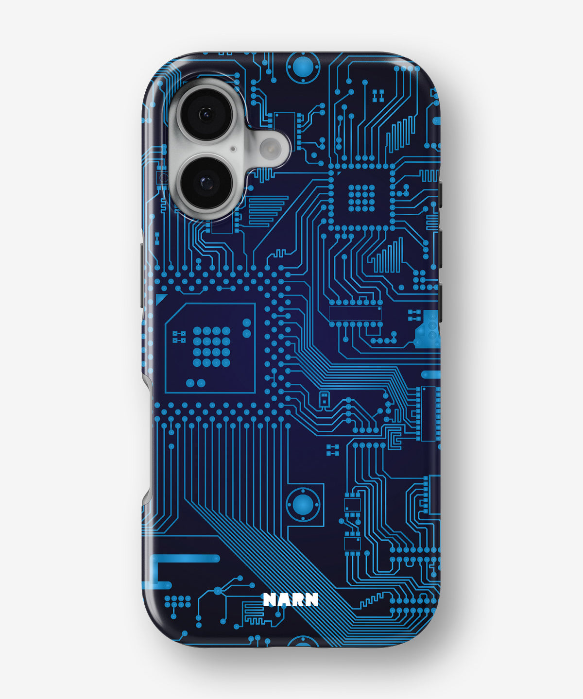 iPhone 16 Plus Tough Case – Circuit Board - View 1
