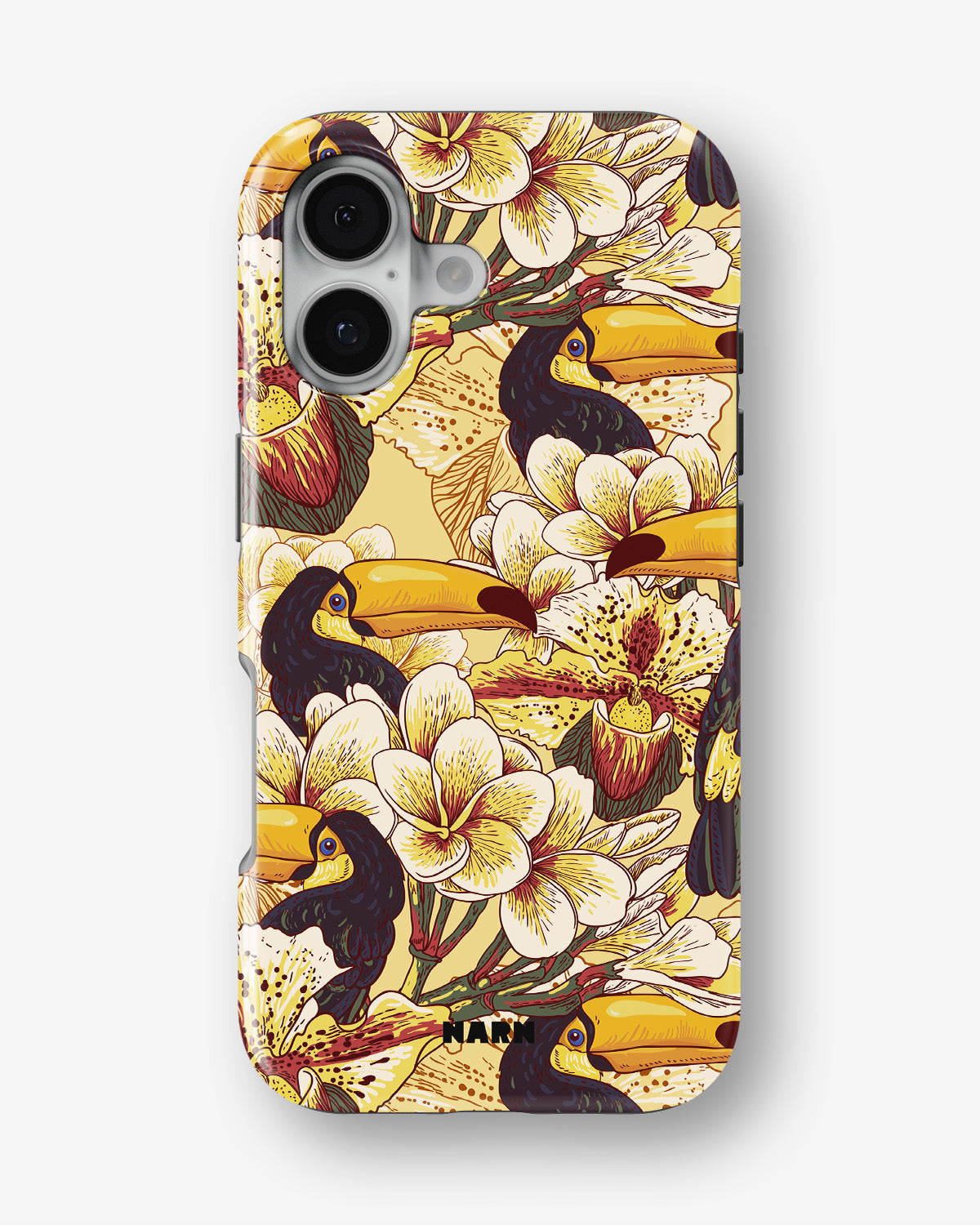 iPhone 16 Plus Tough Case – Toucans - View 1