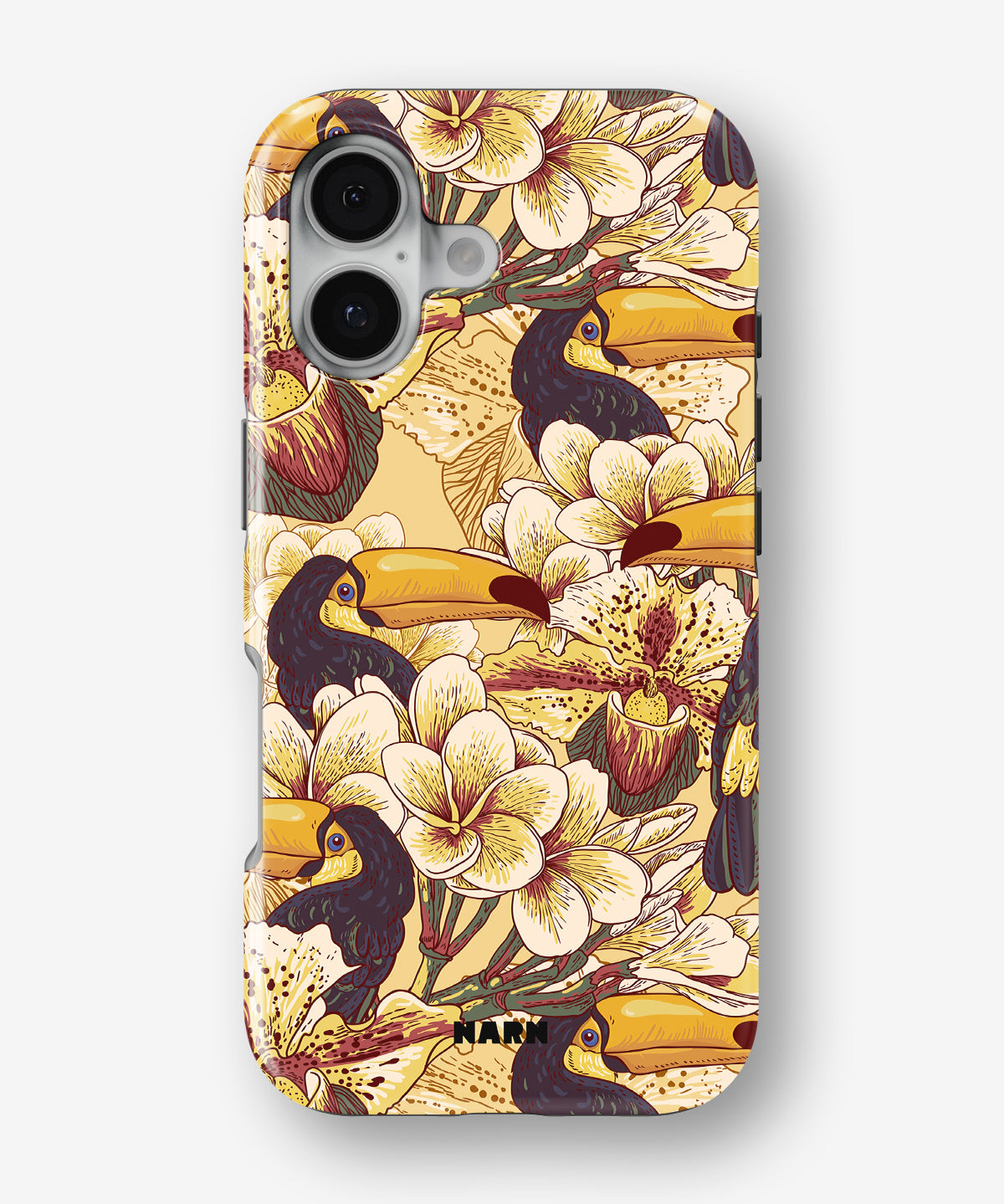 iPhone 16 Plus Tough Case – Toucans - View 1