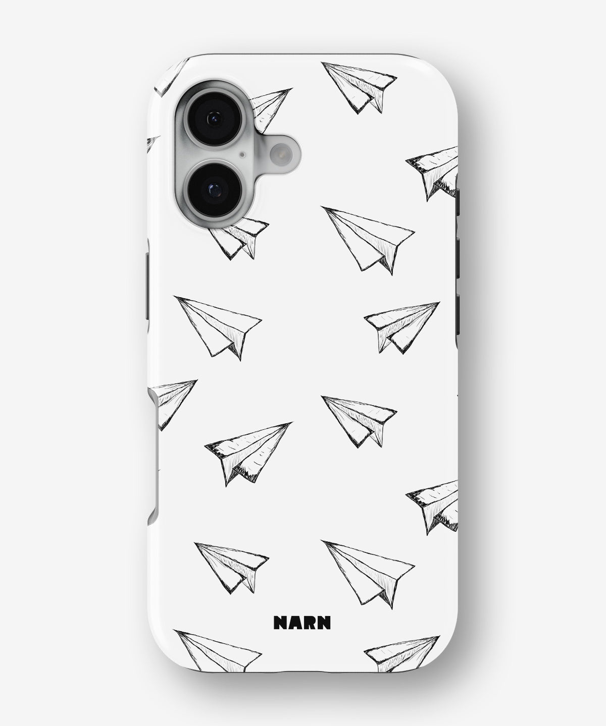 iPhone 16 Plus Tough Case – Paper Planes - View 1