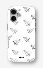 iPhone 16 Plus Tough Case – Paper Planes - View 1