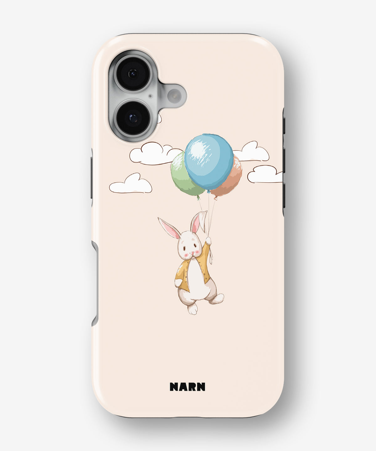 iPhone 16 Plus Tough Case – Flying Rabbit - View 1