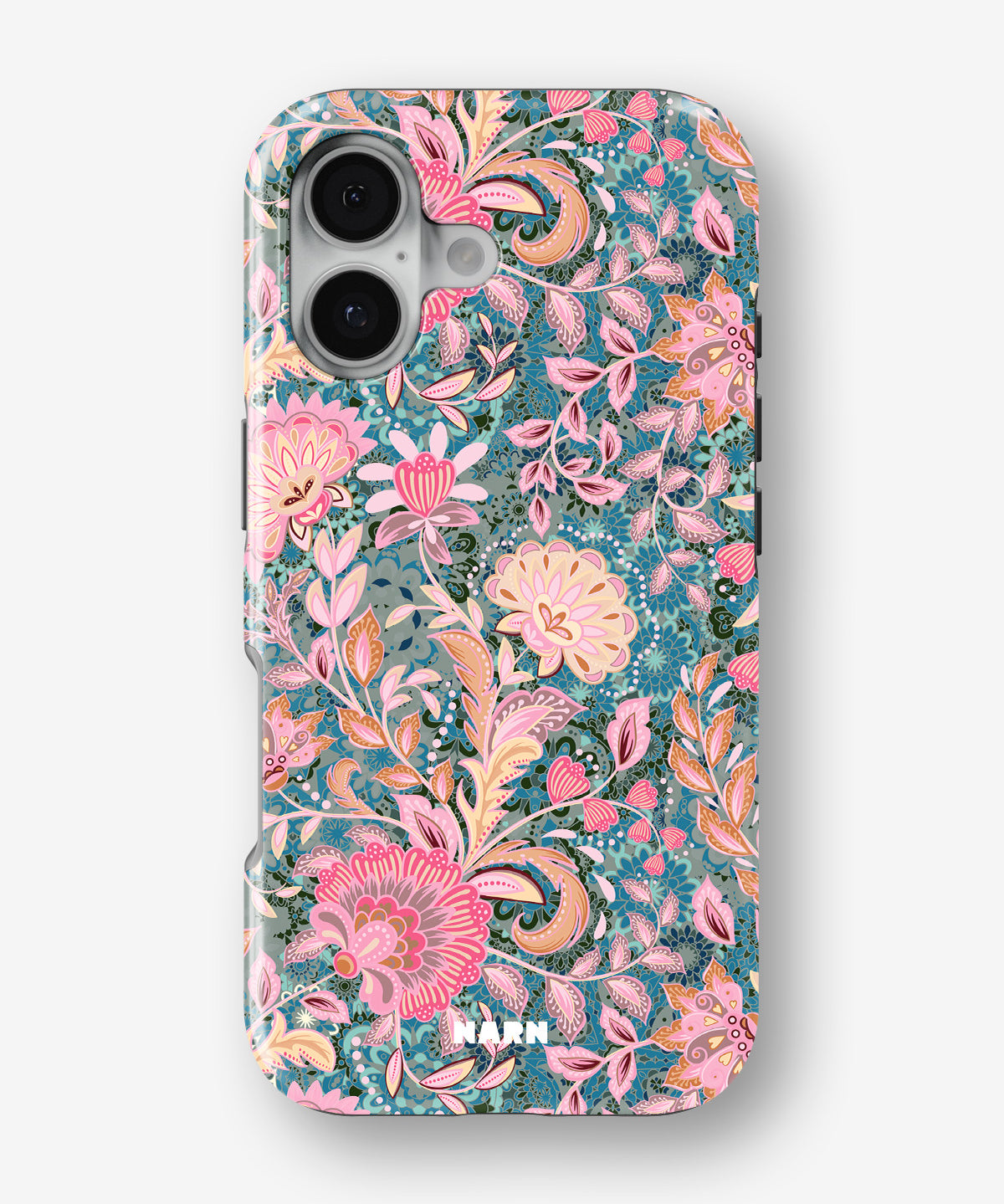 iPhone 16 Plus Tough Case – Fantasy Flowers - View 1