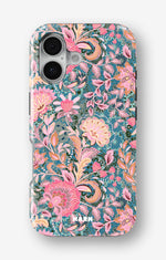 iPhone 16 Plus Tough Case – Fantasy Flowers - View 1