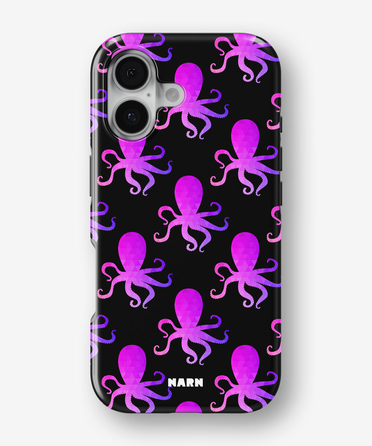 iPhone 16 Plus Tough Case – Octopus Pattern - View 1
