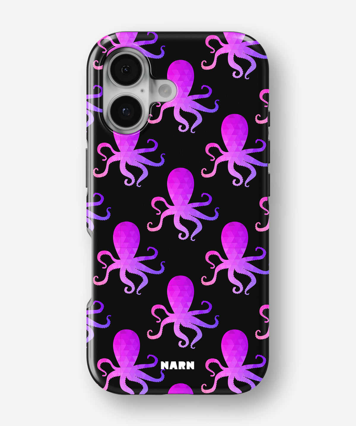 iPhone 16 Plus Tough Case – Octopus Pattern - View 1