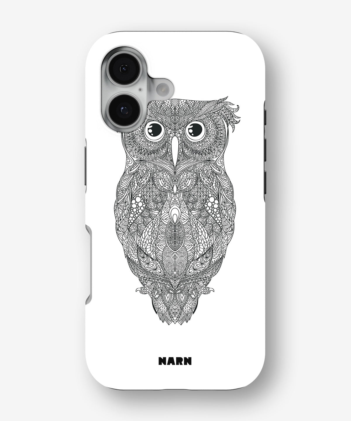 iPhone 16 Plus Tough Case – Owl - View 1
