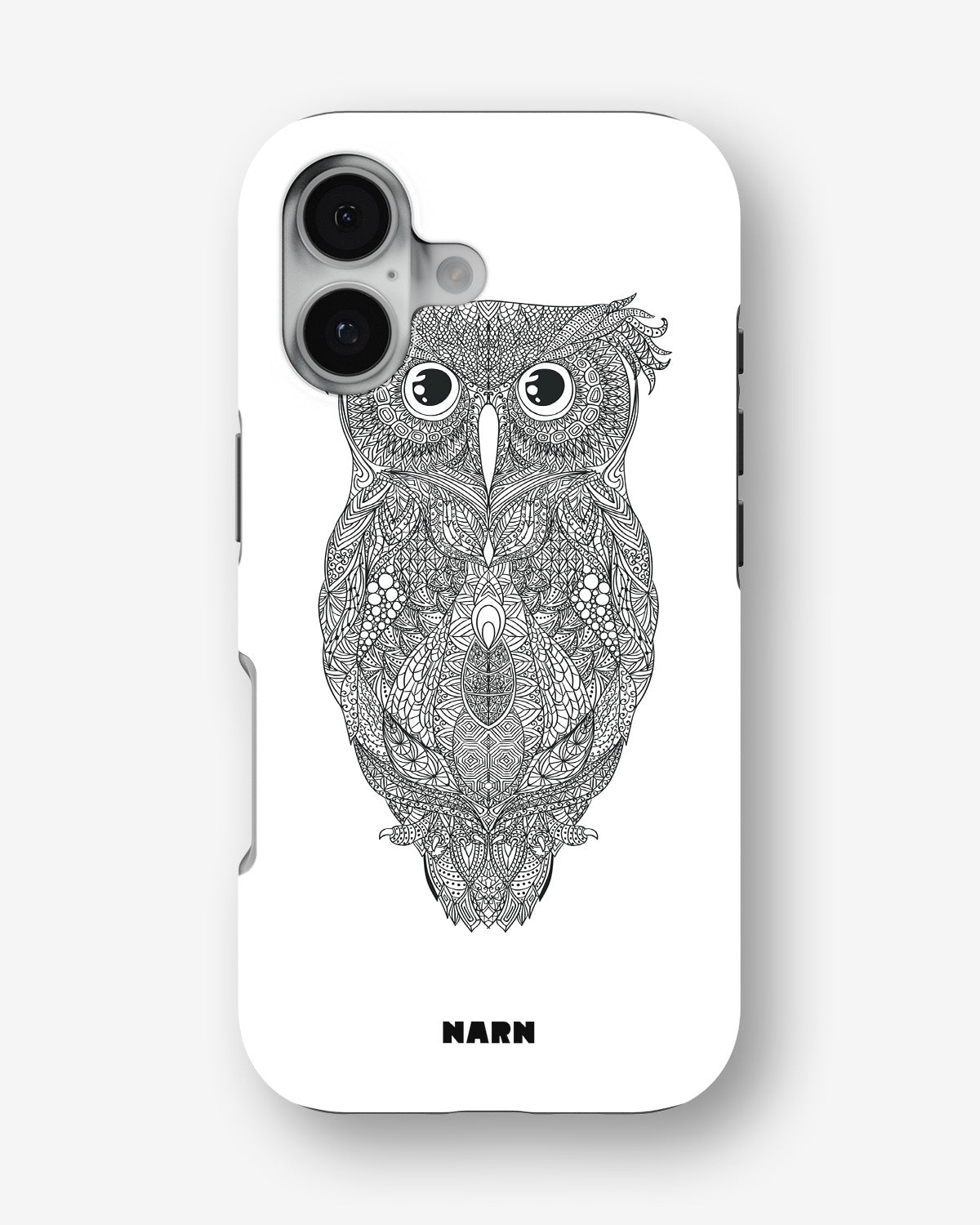 iPhone 16 Plus Tough Case – Owl - View 1