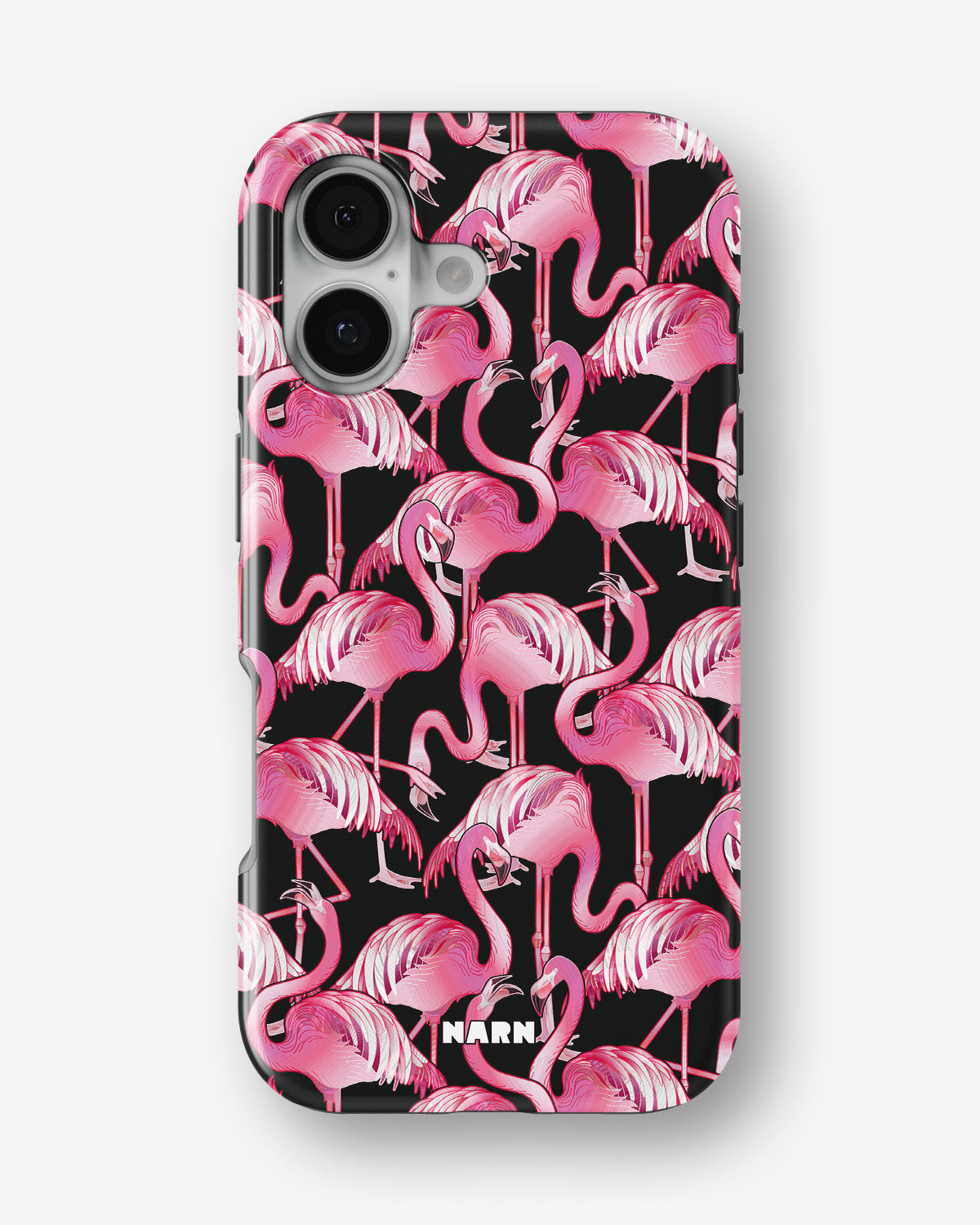 iPhone 16 Plus Tough Case – Flamingos - View 1