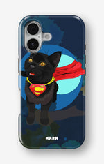 iPhone 16 Plus Tough Case – Super Cat - View 1