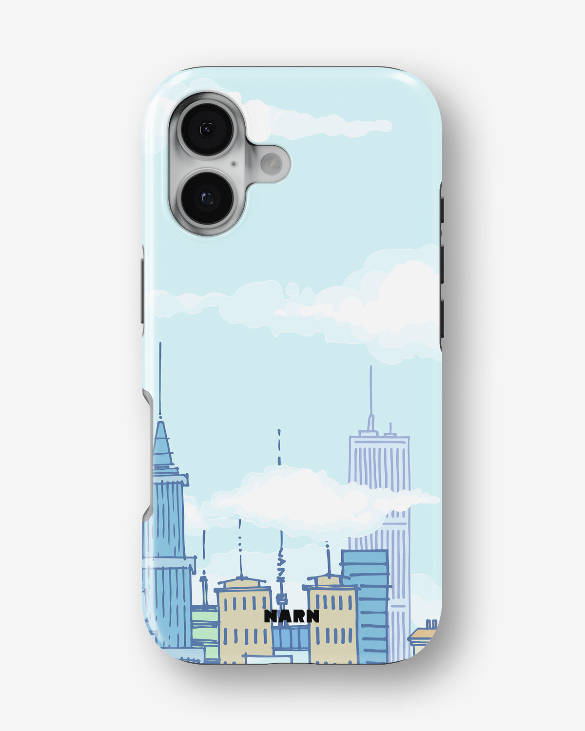 iPhone 16 Plus Tough Case – Skyline - View 1