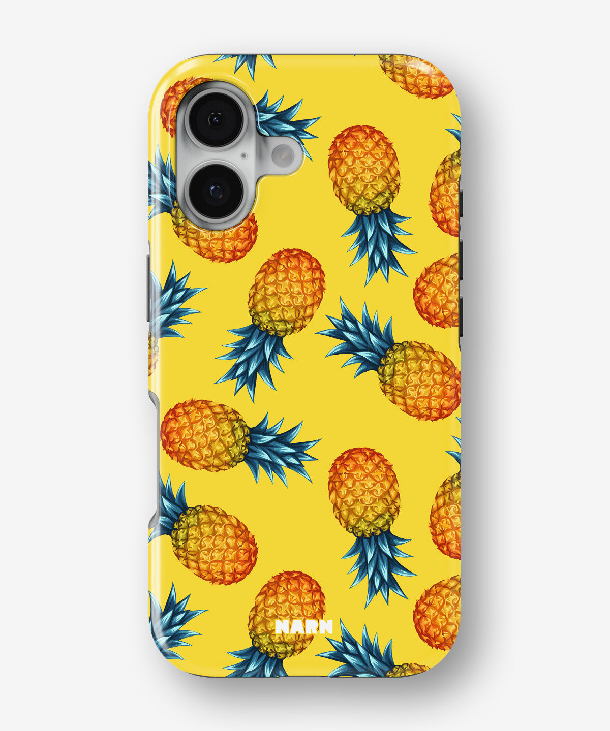 iPhone 16 Plus Tough Case – Sunny Pineapple - View 1