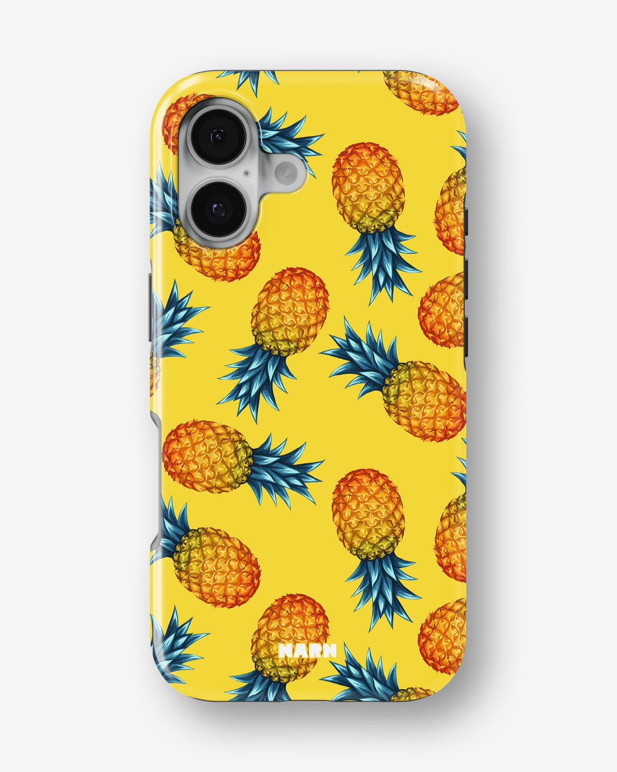 iPhone 16 Plus Tough Case – Sunny Pineapple - View 1