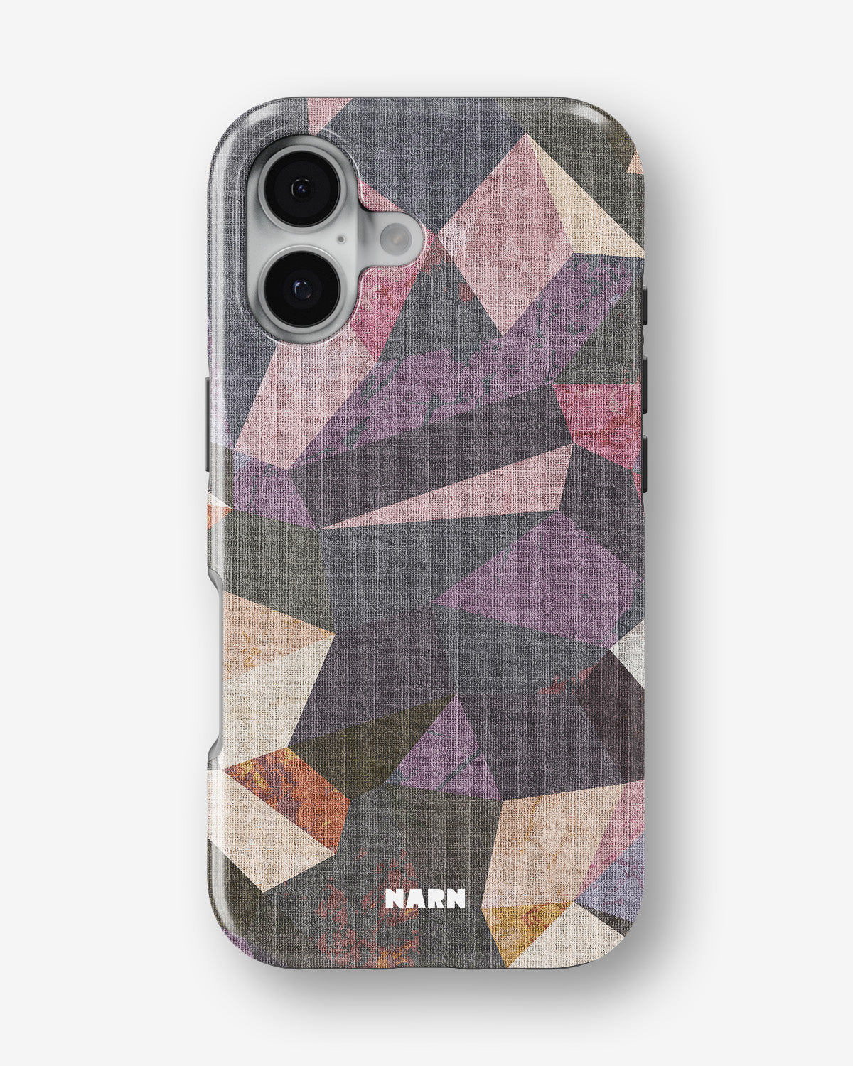 iPhone 16 Plus Tough Case – Triangles - View 1
