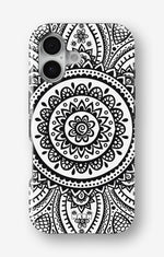 iPhone 16 Plus Tough Case – Henna Mandala - View 1