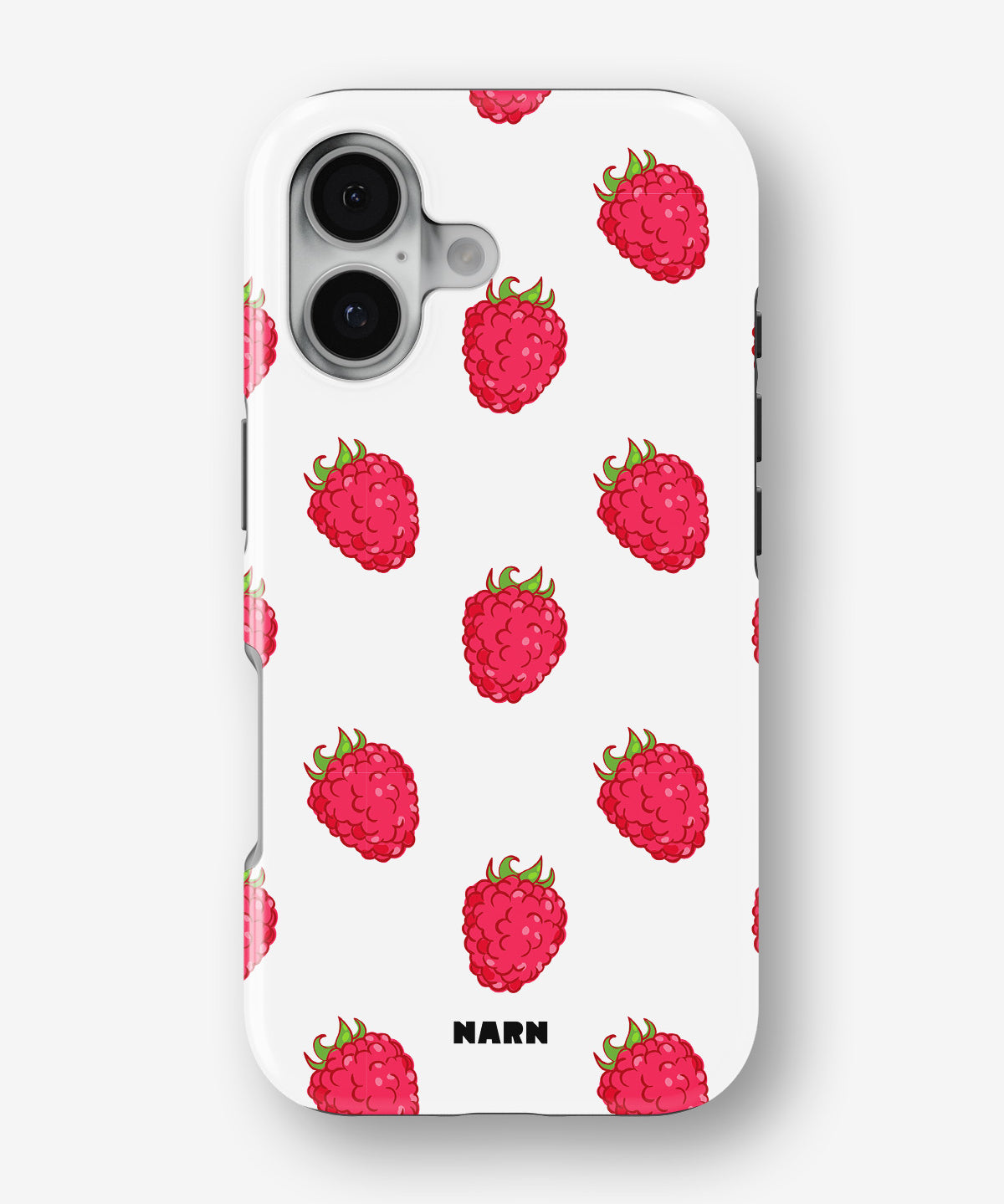 iPhone 16 Plus Tough Case – Raspberry Bliss - View 1