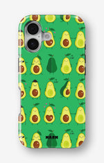 iPhone 16 Plus Tough Case – Avocado Mood - View 1