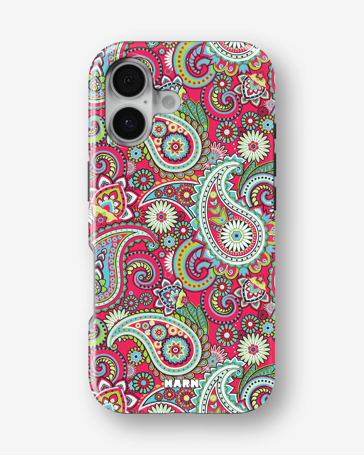 iPhone 16 Plus Tough Case – Paisley Paradise - View 1