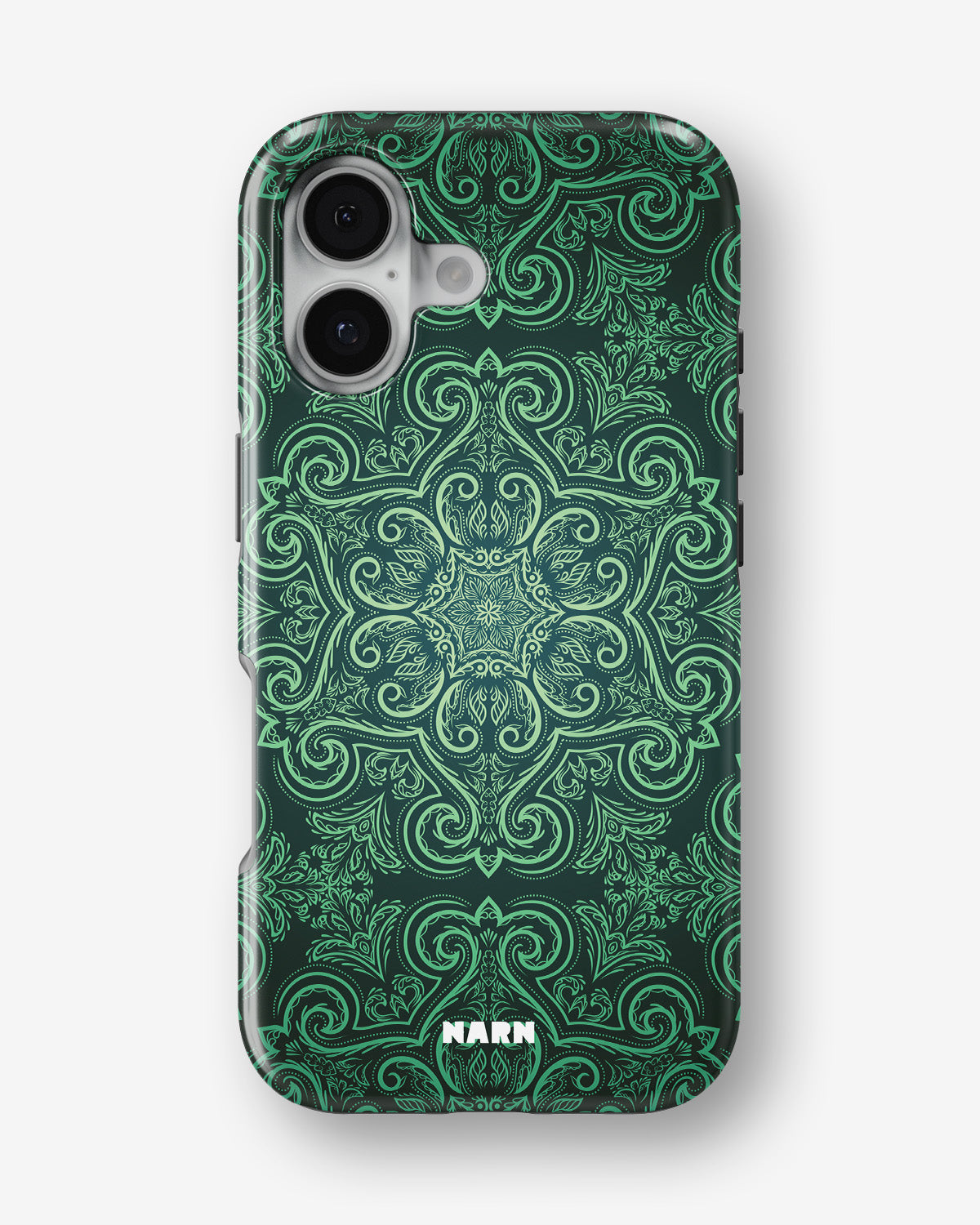 iPhone 16 Plus Tough Case – Retro Forest - View 1