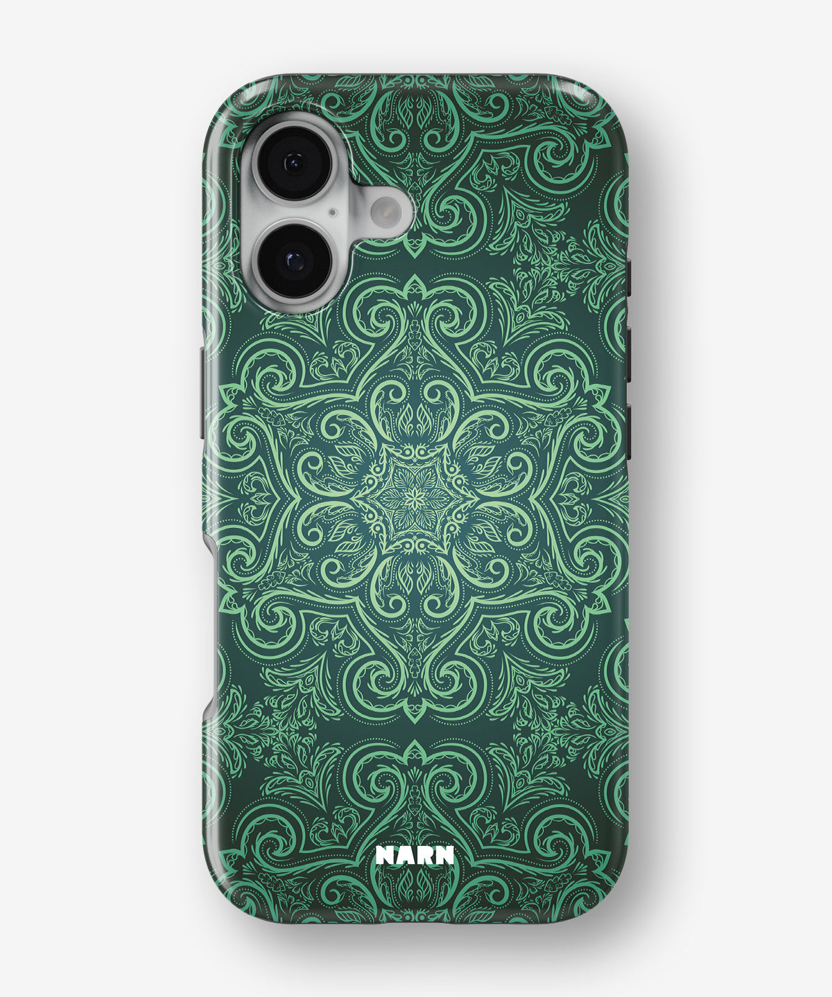 iPhone 16 Plus Tough Case – Retro Forest - View 1