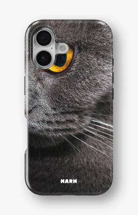 iPhone 16 Plus Tough Case – Cat's Eye - View 1
