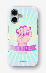 iPhone 16 Plus Tough Case – Fight Like A Girl - View 1