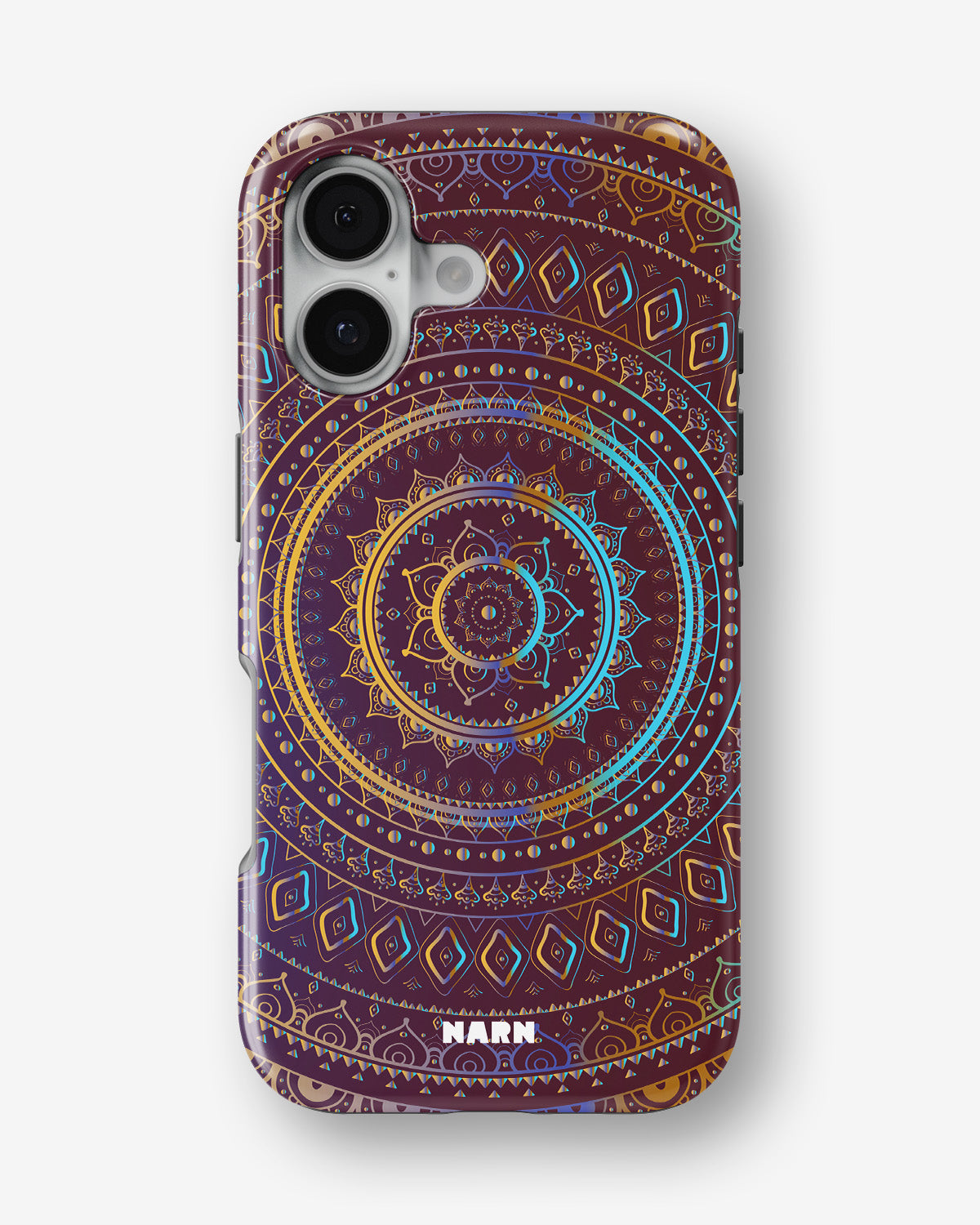 iPhone 16 Plus Tough Case – Royal Mandala - View 1
