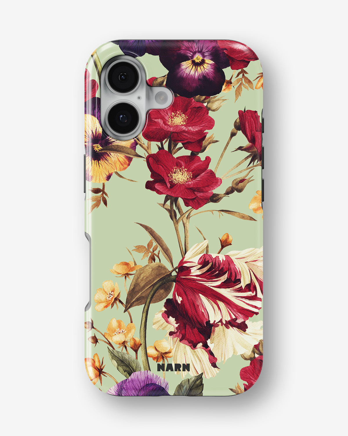 iPhone 16 Plus Tough Case – Pansy Pansy - View 1