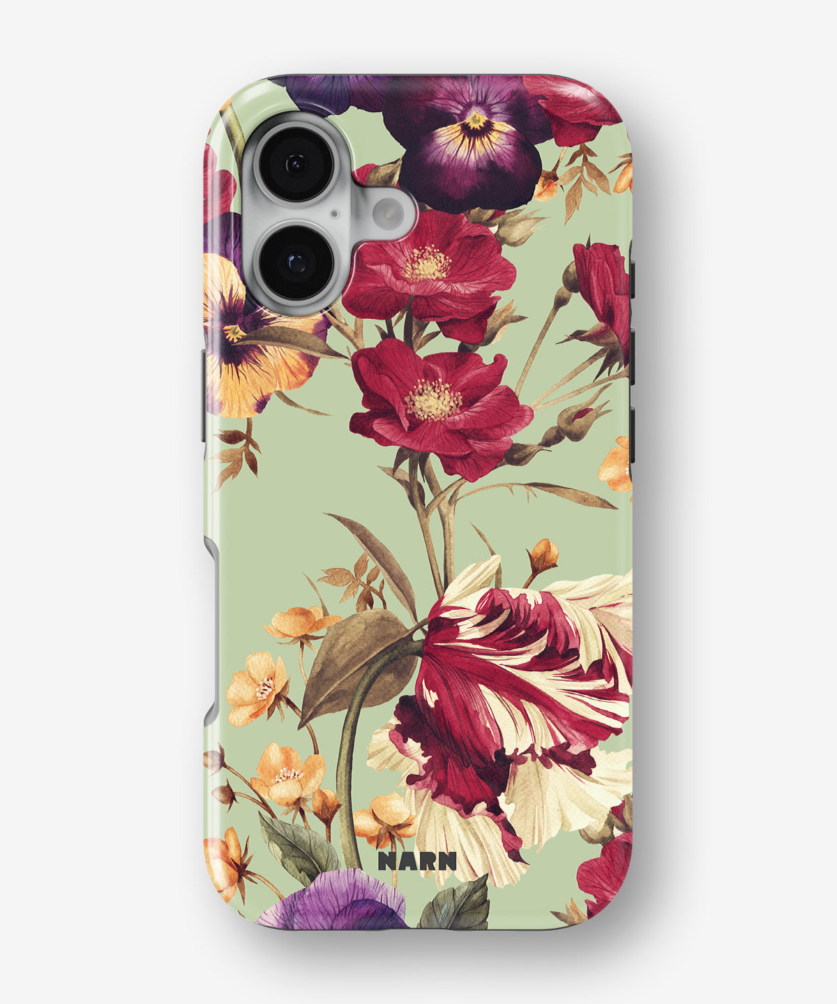 iPhone 16 Plus Tough Case – Pansy Pansy - View 1