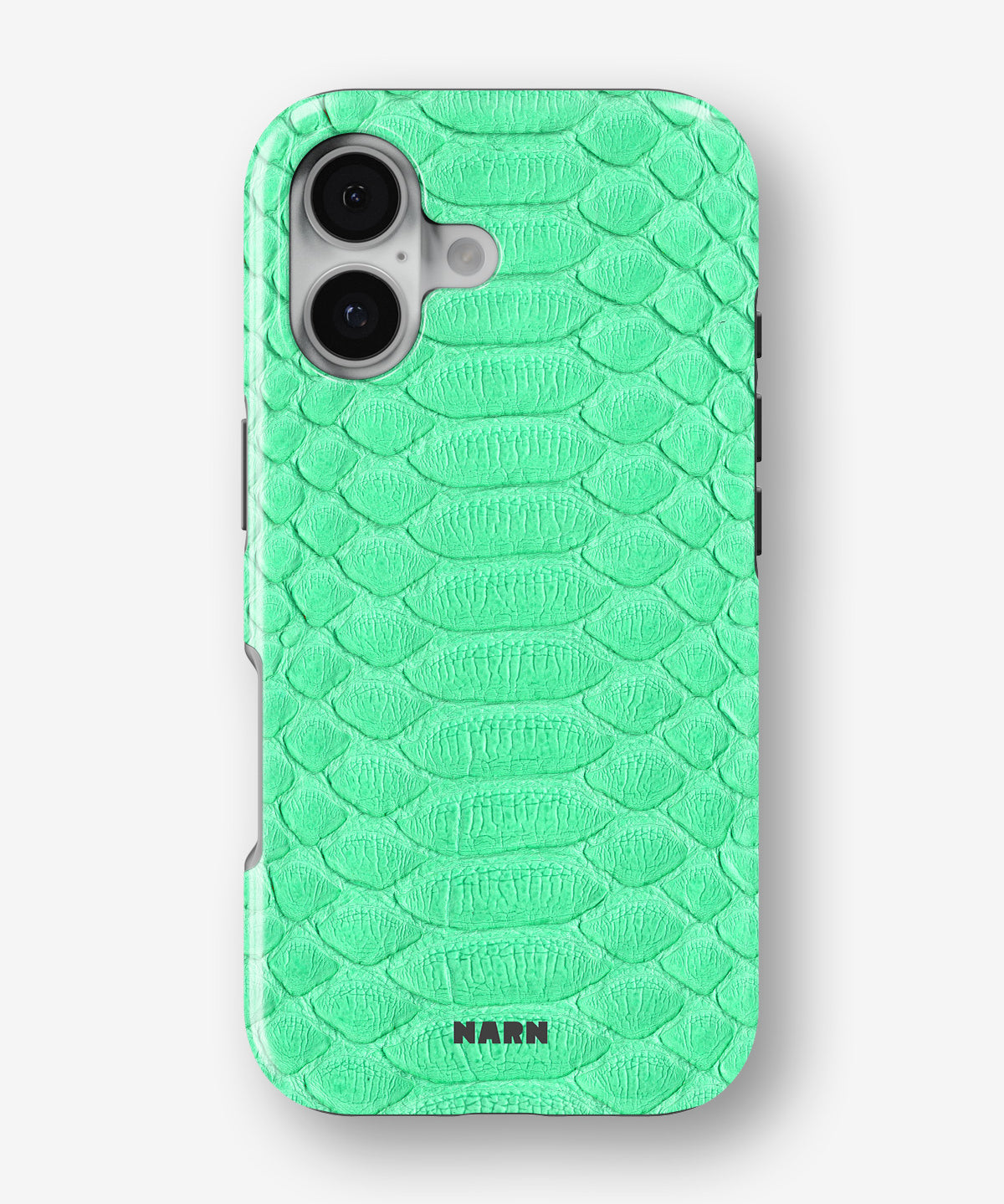 iPhone 16 Plus Tough Case – Turquoise Snake - View 1